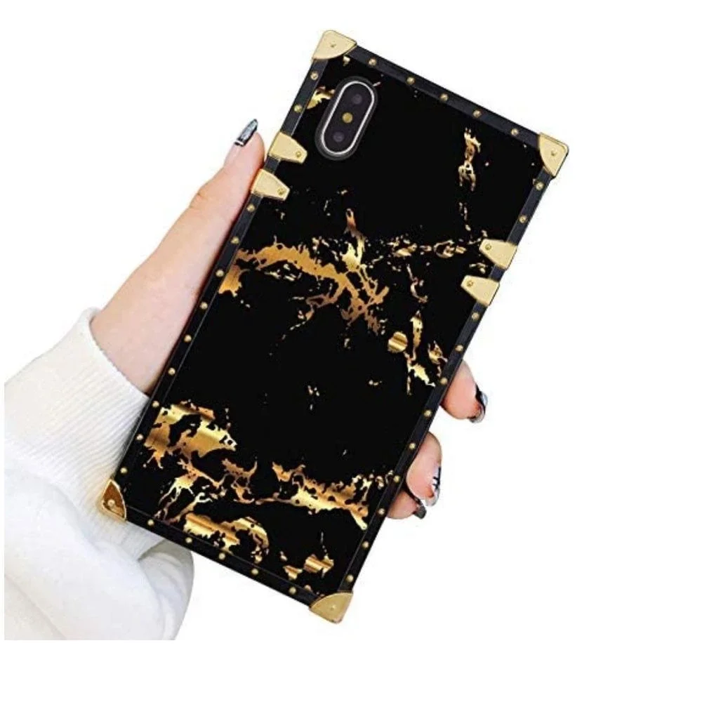NWT Squared Out IPhone10 XSMax Marble Case